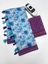 MG 569 Plain Linen Digital Printed Fancy Saree Wholesale Market In Surat
